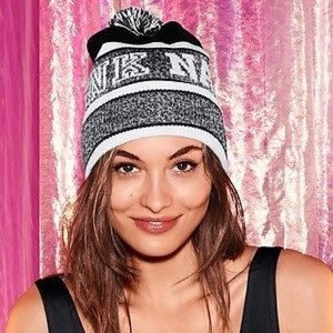 Victoria’s Secret PINK Nation PomPom Winter Hat